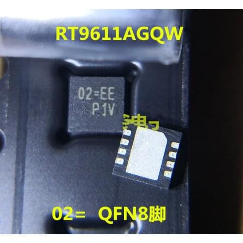 10piece-50piece/LOT RT9611AGQW QFN8 NEW Original In stock