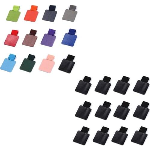 12 Pack Pen Loop Holder, Self-Adhesive Pen Holder Pencil Elastic Loop for Notebooks, Journals, Calendars