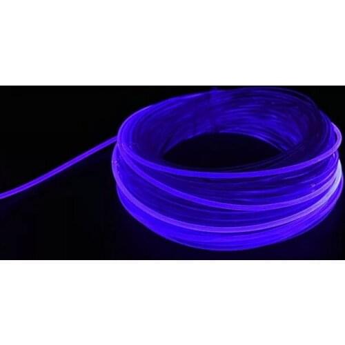 20M PMMA Side Glow Fiber Optic Cable 10mm(Dia.) Car Home DIY LED Lighting hanging Lamp curtain DIY Ceiling Swimming pool decor