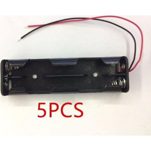 5pcs Long Strip 4 x AA Battery Case 4*1.5V AA Battery Holder