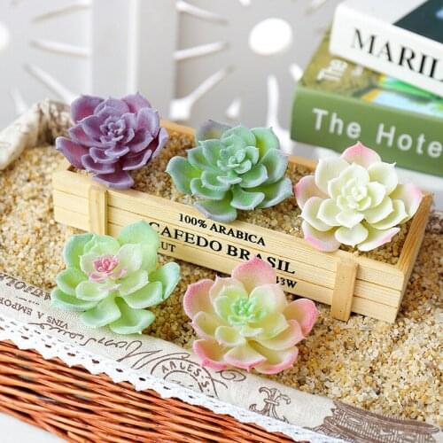 9cm Green Purple White Pink Artificial Lotus Flower Bonsai DIY Flower Arrangement Accessories Fake Plants Home Party Table Decor