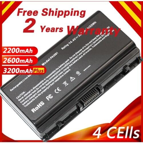 GOLOOLOO 4 cells Battery PA3591U-1BAS PA3591U-1BRS for Toshiba Equium L40 Satellite L45 L401 L402