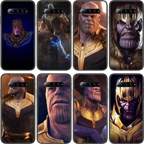 Thanos Anime Phone Case For xiaomi Black Shark 2 3 3s 4 Pro Helo Black Cover Silicone Back Prett