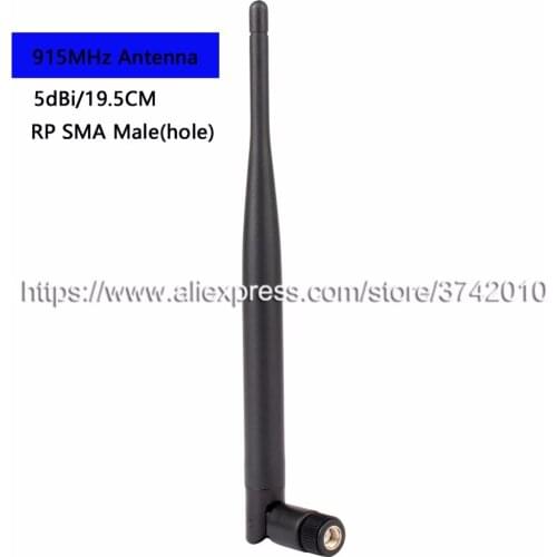 Free shipping 5dBi 915MHz antenna folding antenna Wireless Terminal Antenna RP SMA Male 2pcs/Lot