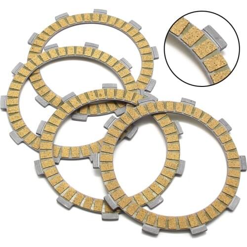 Motorcycle Clutch Friction Plates Disc For Yamaha SR125 SE SR125 XT125J XT125KC XT125K XT125 3YU 5EK TW125 OEM:537-16321-00 4