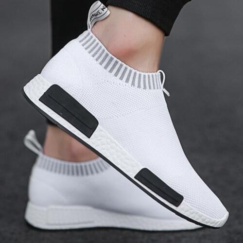 Mens Slip on Sock Sneakers Super Light Breathable Mens Shoes Men Walking Jogging Shoes Men Sneakers Casual Shoes for Men