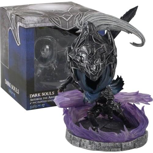 19cm Game Figurine Dark Souls Artorias The Abysswalker SD 8" PVC Painted Statue with Sword Figure Toys Doll