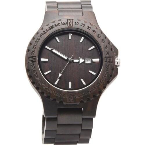 Hofost Quartz Watch Men Top Luxury Brand Wood Watches Wristwatches Sport Watches Men Wooden Relogio Masculino Drop shipping