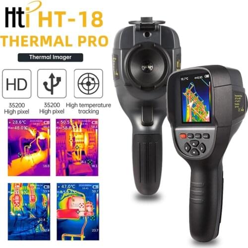 HTI HT-18 Thermal Imager Infrared Thermometer Accurate leak Detection Floor Heating Water Pipe Power Detection