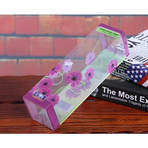 Custom clear plastic clothing packing box manufacturers,UV Protected Printed Shampoo package PP box ---PX20052