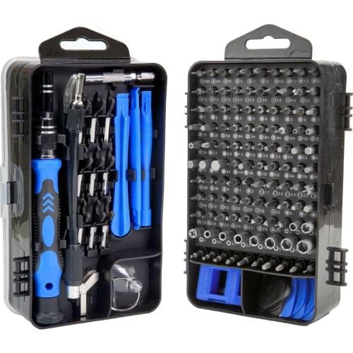 138 in one screwdriver set, mobile phone repair and disassembly, multi-function combination screwdriver