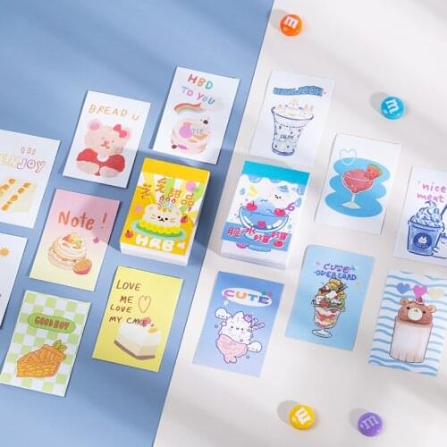 New cute summer food decoration sticker book diy diary fruit note book Korean stationery stickers 50pcs