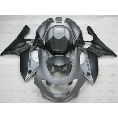 Plastic Fairings for YZF 600R 02 03 YZF 600R Fairings 96 97 Thundercat Fairing Kits 1997 - 2007 Matte Black Silvery