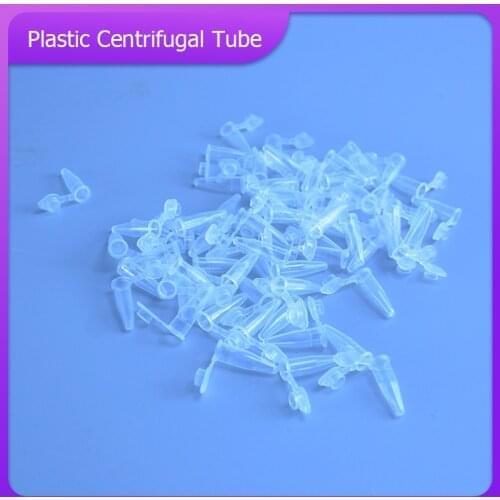 Micro 0.2 Ml Centrifuge Tube 1000pcs Test Tubes Transparent Plastic Tube Container Science Laboratory Test Accessories Lid