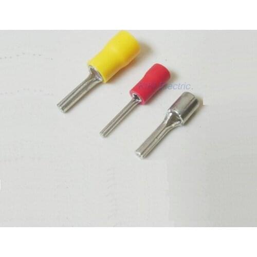 PTV5.5-18 1000PCS/bag Pre-insulating Pin Terminal(Type TZ-JTK) Insulated pin Lug for A.W.G 12-10 cable connectors