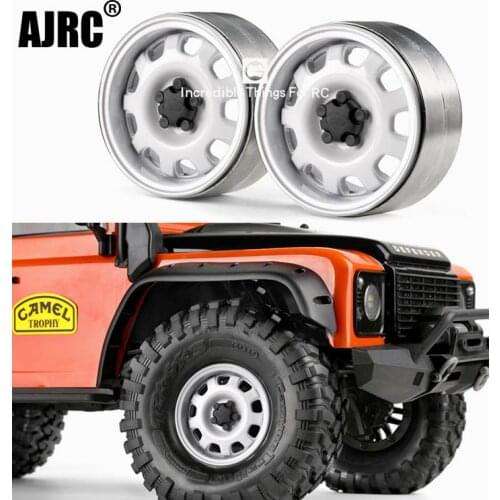 RC Model 1.9inch Metal Wheel Rim For 1/10 RC Crawler Car Traxxas TRX-4 Defender Bronco K5 TRX-6 D90 D110 jeep Axial Scx10 90046