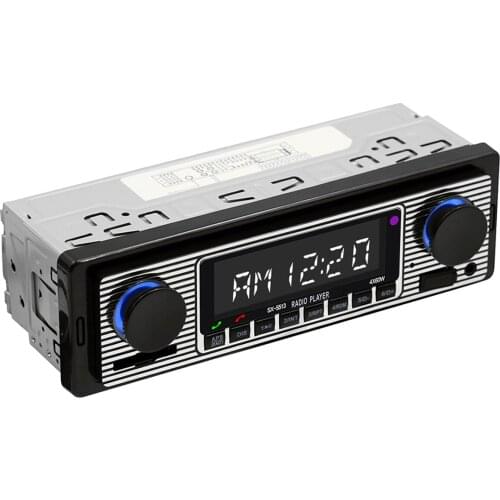 SOONHUA Car Radio FM Bluetooth Autoradio AUX-in TF U Disk MP3 Player Handfree Auto Stereo Multimedia Audio In Dash Head Unit