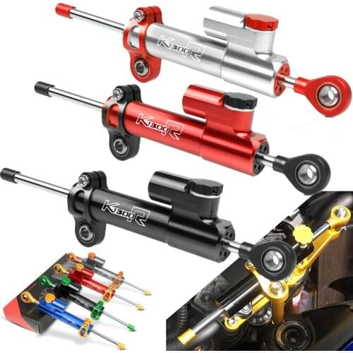 For BMW K1300R K 1300 R K1300 R K 1300R 2009-2015 2011 2012 2013 2014 Universal Motorcycle Adjustable Steering Damper Stabilizer