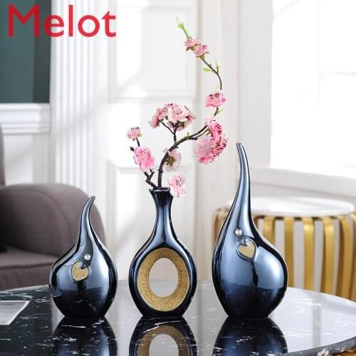 Light luxury simple modern abstract ceramic elephant ornament creative living room wine cabinet table home decoration small