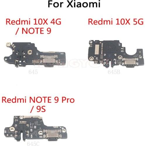 USB Charging Dock Port Socket Jack Plug Connector Charge Board Flex Cable For Xiaomi Redmi NOTE 9 Pro 9S 10X 4G 5G