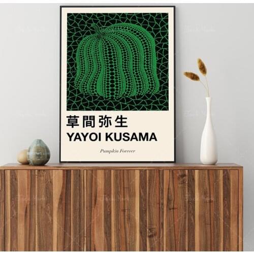 Yayoi Kusama Pumpkin, Yayoi Kusama Poster, Yayoi Kusama Print, Yayoi Kusama Exhibition Poster, Japanese Art, Dots Art