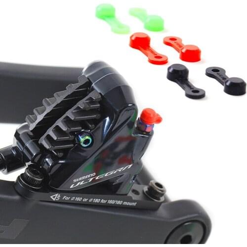 10pcs/set Bike Bicycle Bleed Nipple Cap Dust Cover Hydraulic Disc Brake Bleeder Rubber Caps