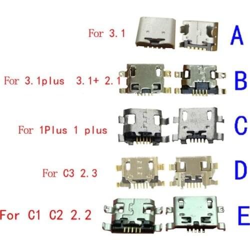 10Pcs Usb Charger Micro Charging Doct Port Connector For Nokia 1 Plus 1Plus 3.1 3.1Plus C1 C2 2.2 3.1+ 2.1 C3 2.3 TA-1080 Plug