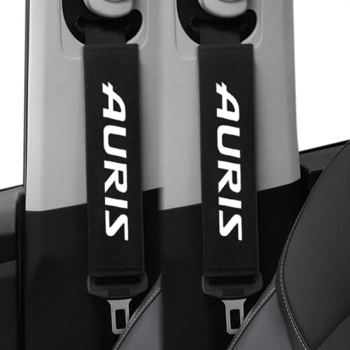 2pcs/set Car Seat belt cover fit for Toyota Auris 2007 2008 2017 accessories Car-styling