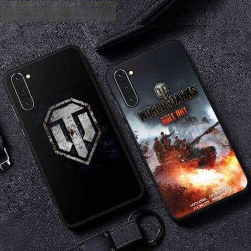 Bag bumper world of tanks Phone Case For Samsung A51 A32 A52 A71 A50 A12 A21S S10 S20 S21 Plus Fe Ultra