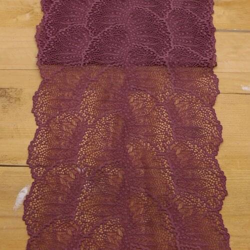 2 yard Elastic Lace Trim Wedding Dress Skirt Lace Trim Stretch Floral Lingerie Headband Elastic DIY Lace