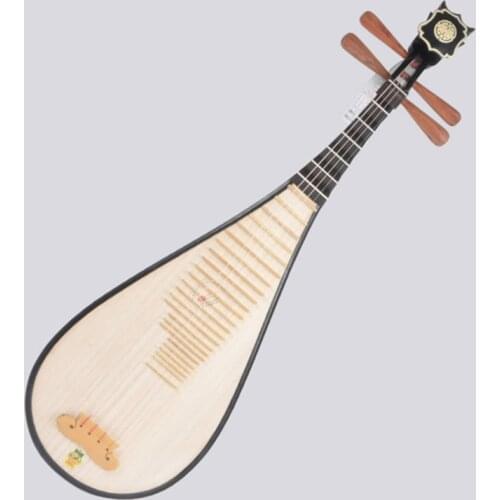 Chinese lute Pipa Dunhuang brand 572 National String Instrument Pi pa Adult Playing 102cm Pipa Platane Wood with Pipa Bag