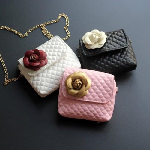 Cute Baby Mini Coin Purse Kids Small Zero Wallet Pouch Handbag Girls Princess Flower Crossbody Bags Money Change Purse Gift