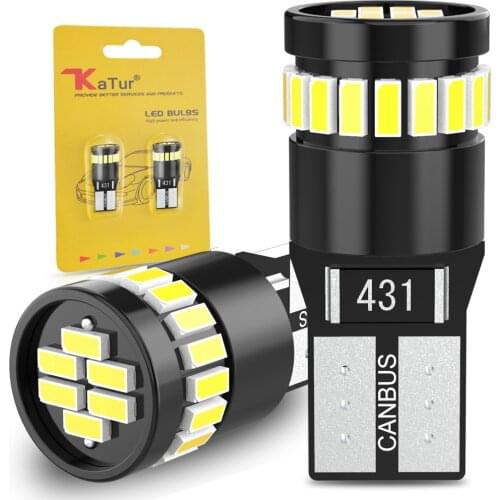 2x T10 W5W Led CANBUS No Error 194 168 Car Interior Reading Light Bulb for Audi B5 B7 A5 Q5 Q7 TT 8P A3 A4 B6 B8 A6 Error free