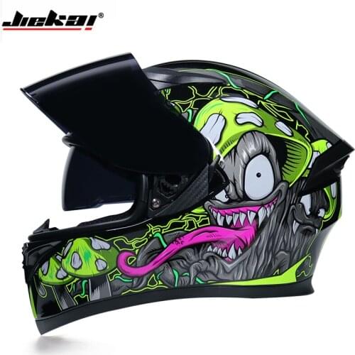 Motorcycle Helmet Double Lens Full Face Helmet DOT Capacete De Moto Motociclista Casco Para Moto Kask Helmets