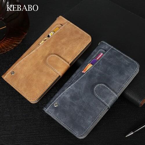 New Design! Prestigio Muze D3 Case Luxury Wallet Vintage Flip Leather Case Phone Protective Cover Card Slots