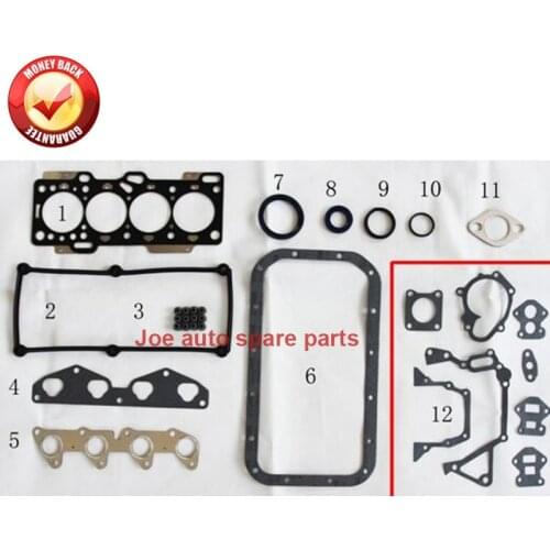 G4HG Engine Full gasket set kit for Hyundai SANTRO XING ATOS PRIME GETZ i10 Kia Picanto 1086cc 1.1L 20910-02B00 50260900