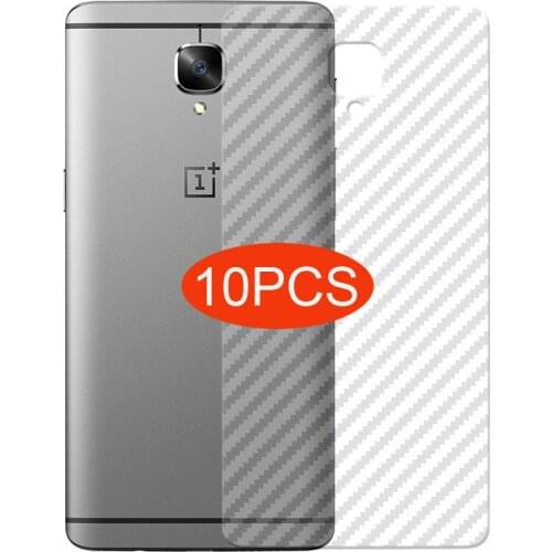10PCS Carbon Fiber Back Film For Oneplus 5 5T 6 6T 7 7T Clear Protective Film For Oneplus 8 8T 9 Pro