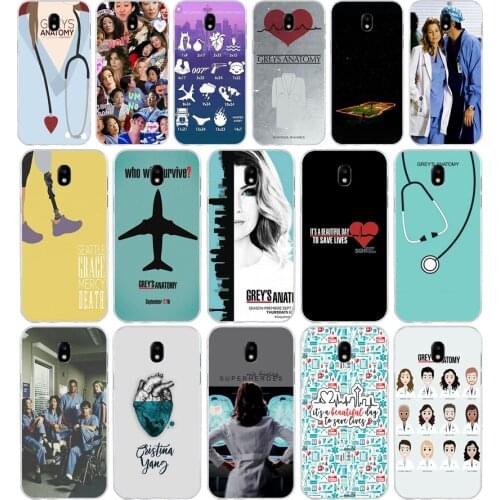 19SD American TV Greys Anatomy Soft Silicone Tpu Cover phone Case for Samsung j3 j5 j7 2015 2016 17 j2 prime j6 Plus 2018