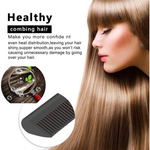 Electric Hair Straighter Dry And Wet Copper Multifunctional Heating Comb Anti-Scald SK88
