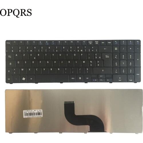 French laptop Keyboard for Acer Aspire 7741 7741G 7741Z 7745G 8942 8942G 7739G 7739Z 7739ZG 8940 5335 5735 5735G 7738G FR Black