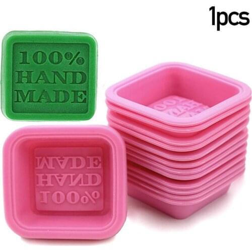 DIY Square Silicone Cake Mold handmade Baking Cute Craft Art Oven Brick Soap Toast Bread Loaf