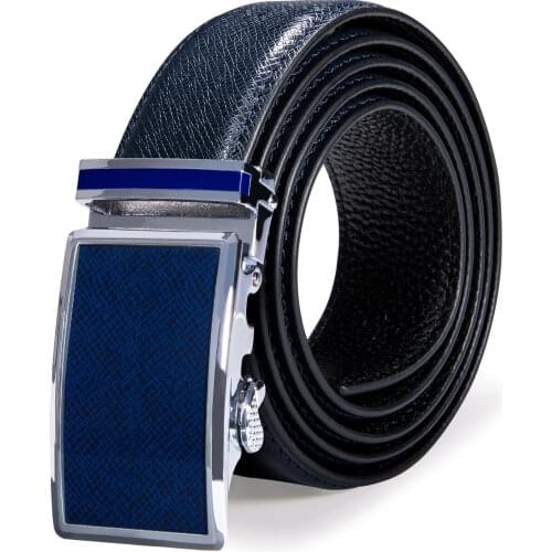 8 Colors Men Belt Leather Belt For Men Ratchet Dress Belt with Linxx Buckle Automatic buckle Straps waistband Barry.Wang CS-0032