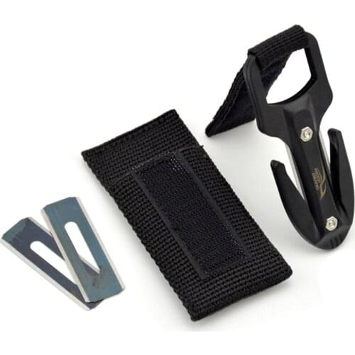 KEEP DIVING Scuba Diving Double Edged Cutter Rope Line Net Cable Cutting Knife Twin Cut Safety Accessories