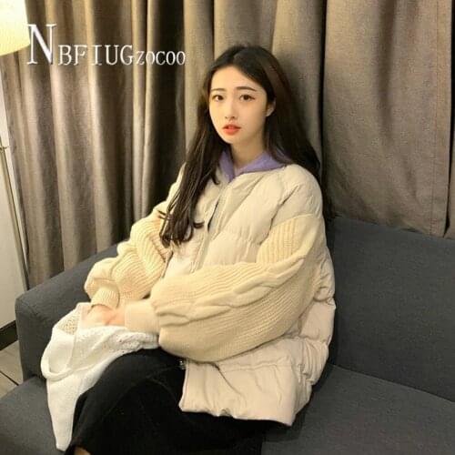 Korean Bread Style Women Parkas Students Outwear Winter 2020 New Easy To Match Loose Thick Female Jacket