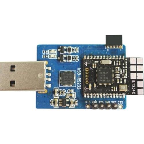 Ibeacon acquisition board Beacon gateway acquisition module CC2541 host scan Serial to USB