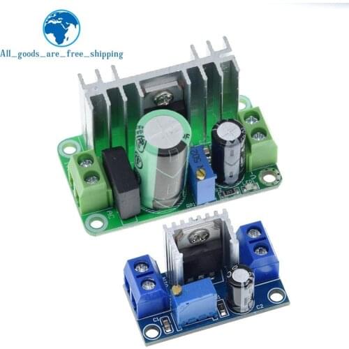 LM317T DC-DC Adjustable Converter Buck Step Down Circuit Board Module Linear Regulator Power Supply with rectifier filter