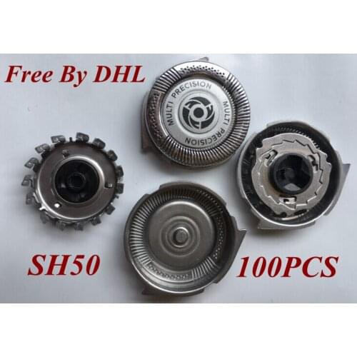 100pcs SH50 replace head razor blade for philips shaver sh30 S5081 S5095 S5090 S5082 S5081 S5080 S5079 S5078 S5077 S5015 S5013