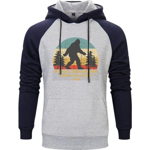 Tree Monkey Raglan Hoody For Mens Casual Fashion Pullovers Leisure Tops Clothing Comfortable 2020 New Arrival Supoleron Hombre