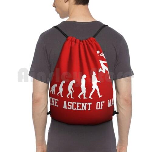 Slam Backpack Drawstring Bags Gym Bag Waterproof Basketball Jump Slam Leap Evolution Ascent Magic Heat Dwight Sport