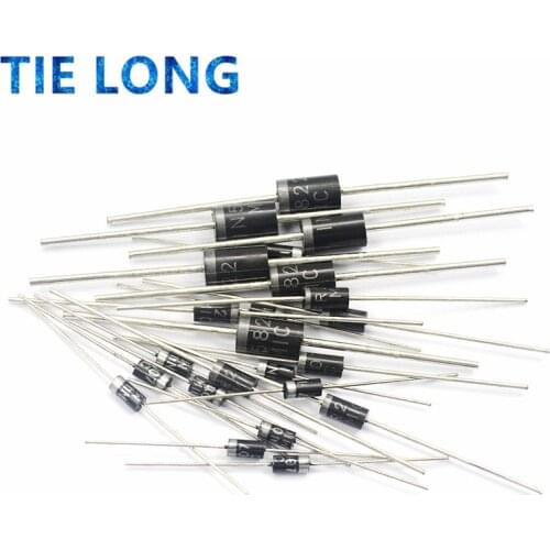 20PCS Rectifier Diode 1N5408 1N5404 1N5819 1N5401 1N5822 1N4007 UF5408 6A10 10A10 DO-27